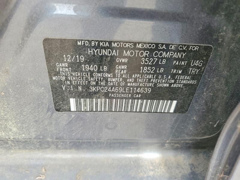 2020 Hyundai Accent se