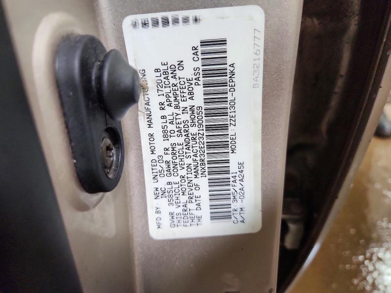 2003 Toyota Corolla