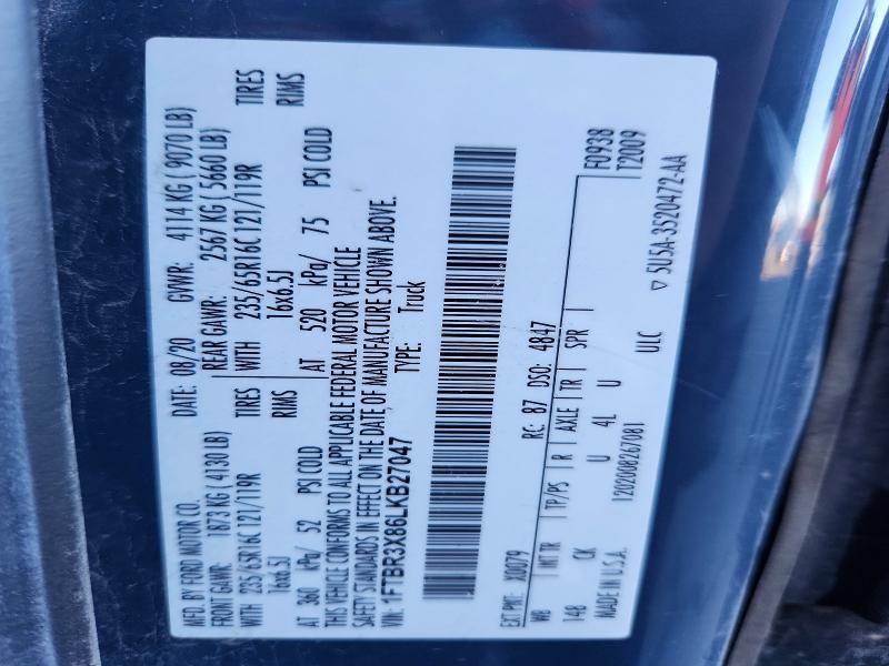 2020 Ford Transit 250 Delivery van