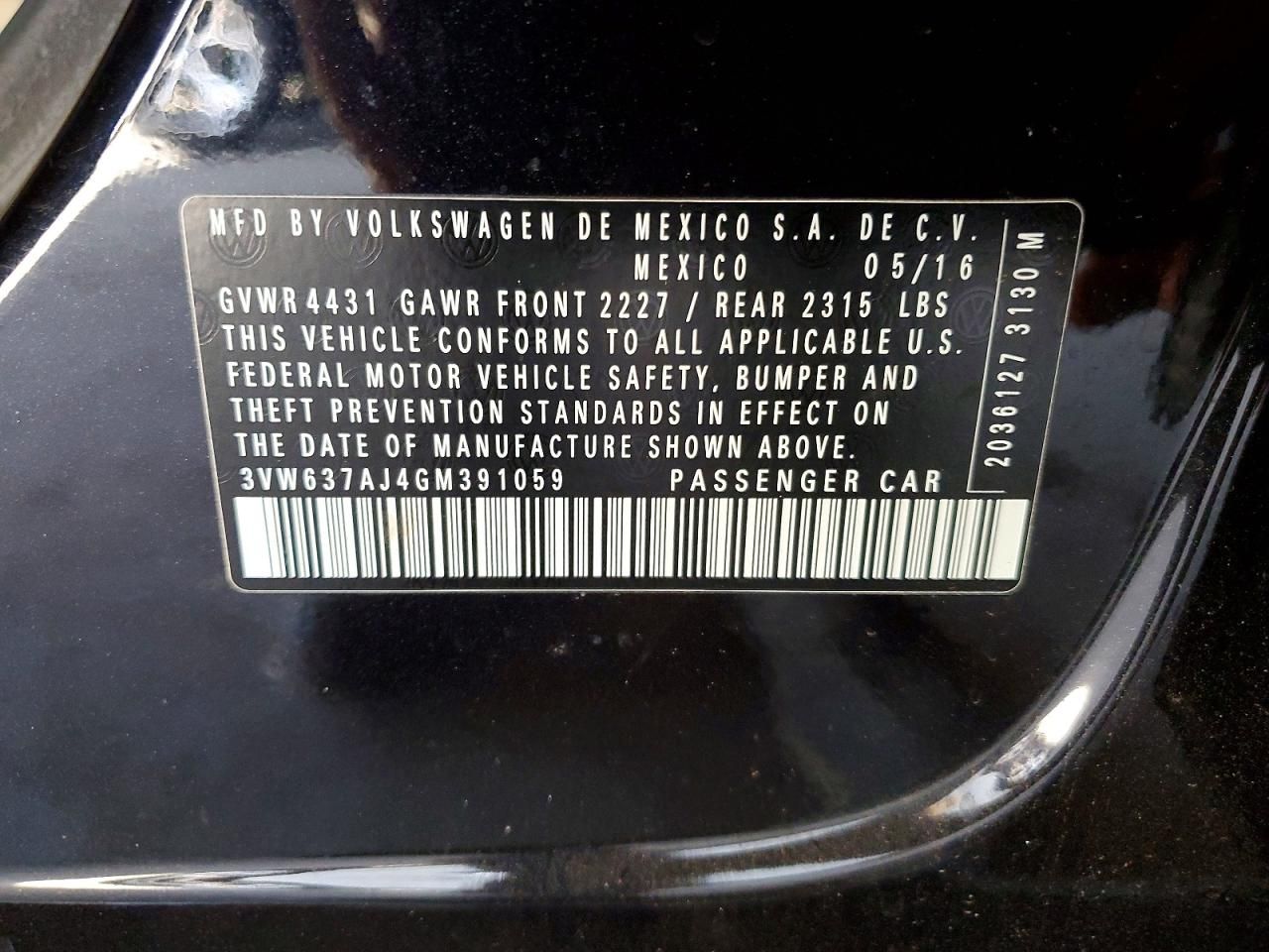 2016 Volkswagen Jetta Hybrid