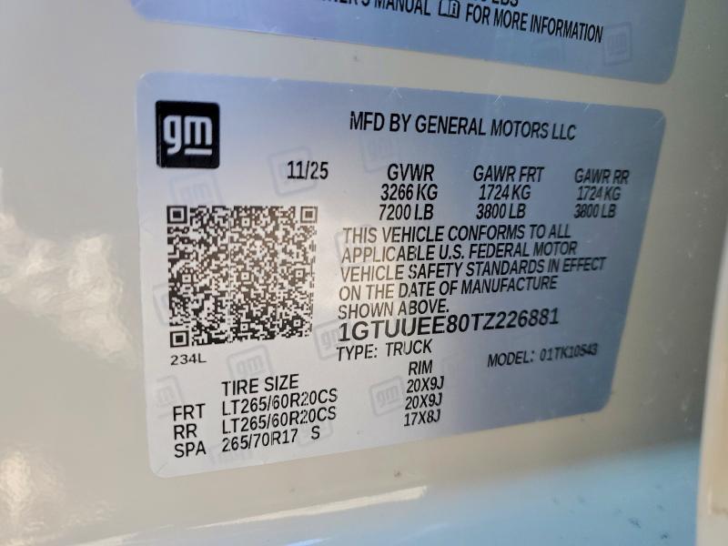 2026 GMC Sierra K1500 AT4