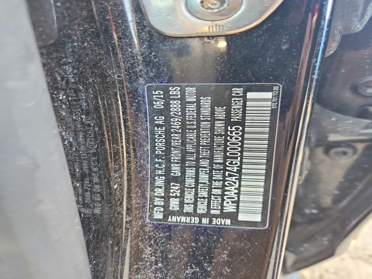 2016 Porsche Panamera 2