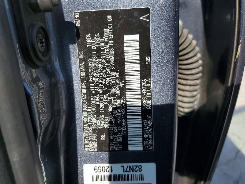 2010 Toyota Sequoia Platinum