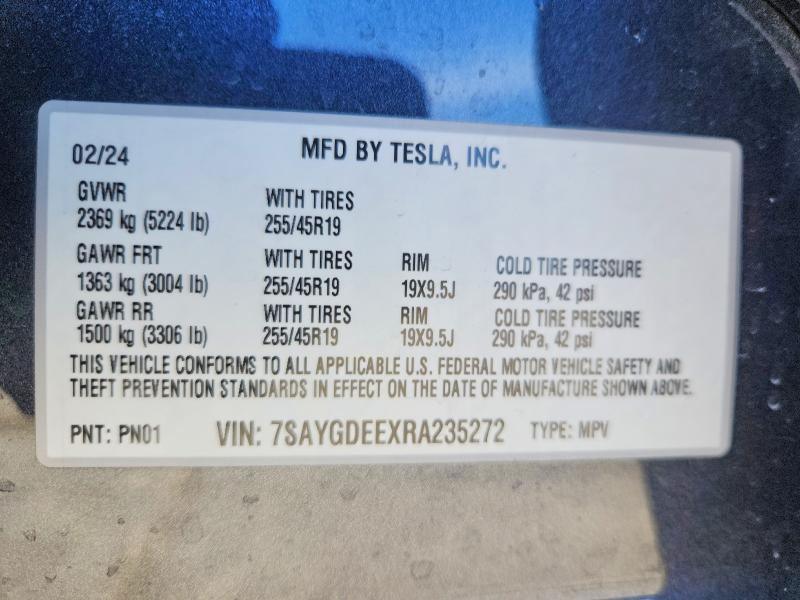 2024 Tesla Model y