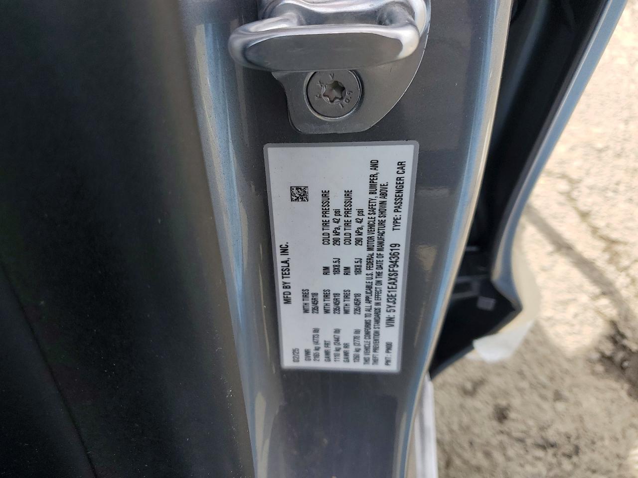 2025 Tesla Model 3