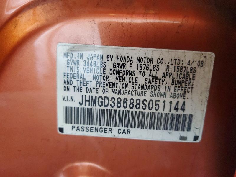 2008 Honda Fit Sport