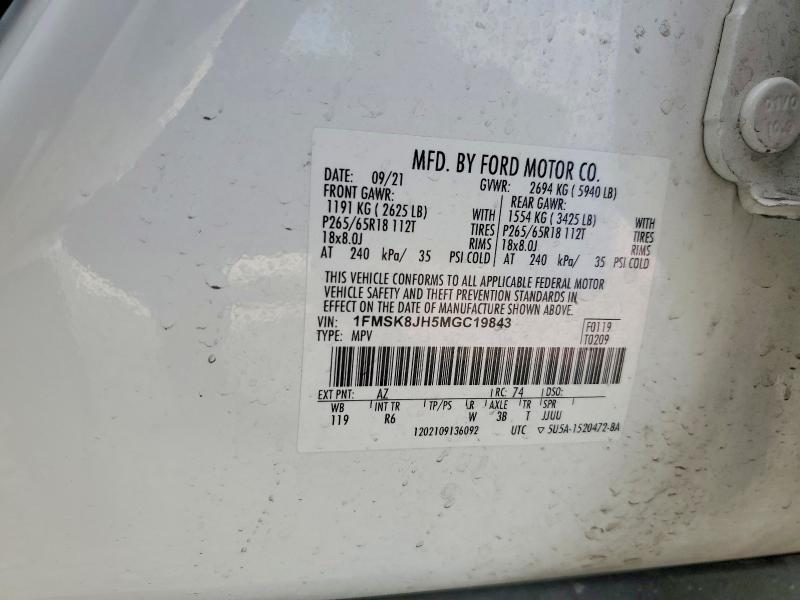 2021 Ford Explorer Timberline