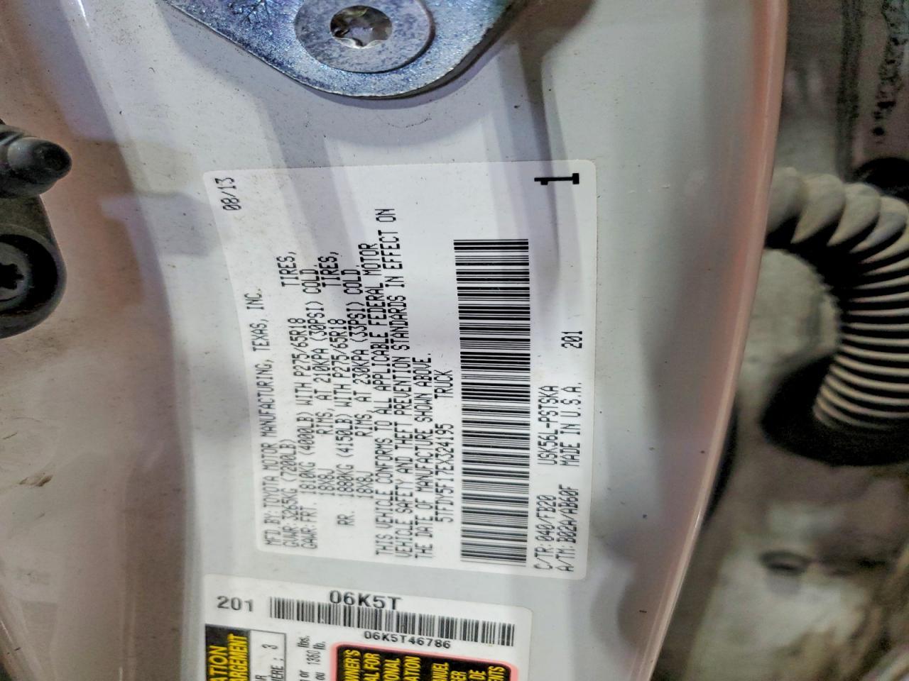 2014 Toyota Tundra Crewmax SR5