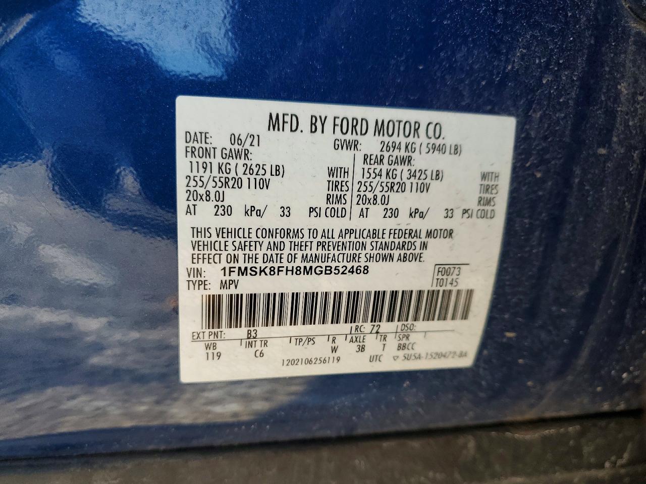 2021 Ford Explorer Limited