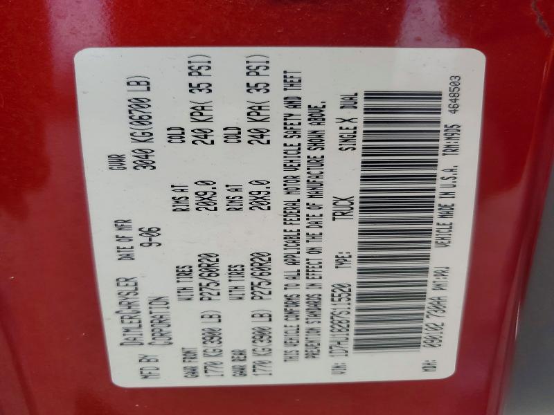 2007 Dodge RAM 1500 ST