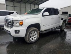 Salvage trucks for sale at Fresno, CA auction: 2015 GMC Canyon SLE