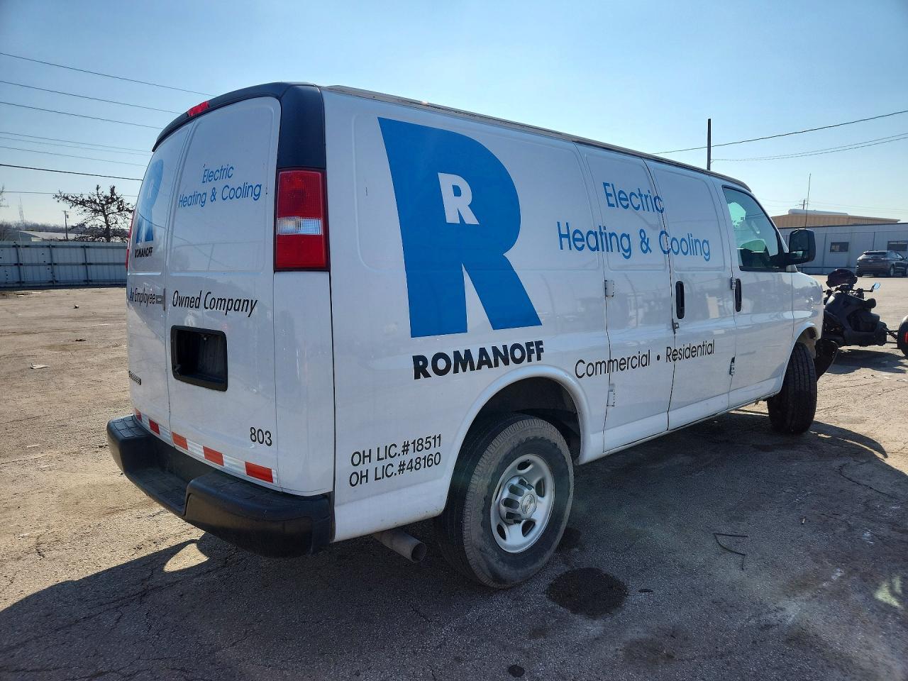2021 Chev Rolet Express 2500 Cargo Utility / Service Van