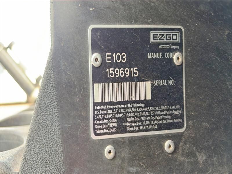 2003 Ezgo Golf Cart