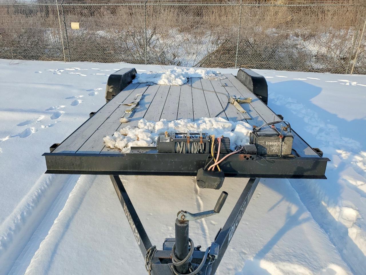 2022 Advanced 18'CHSLDWD Equipment Trailer