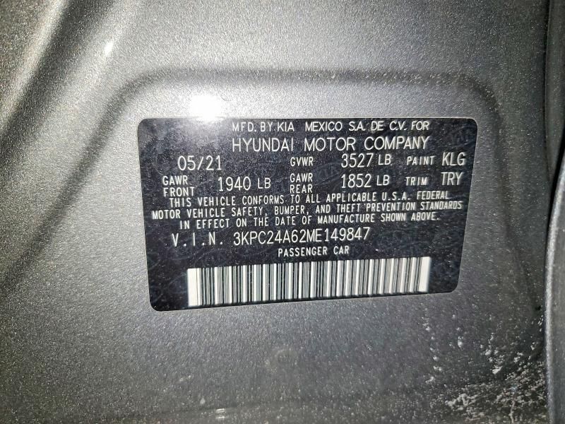 2021 Hyundai Accent se