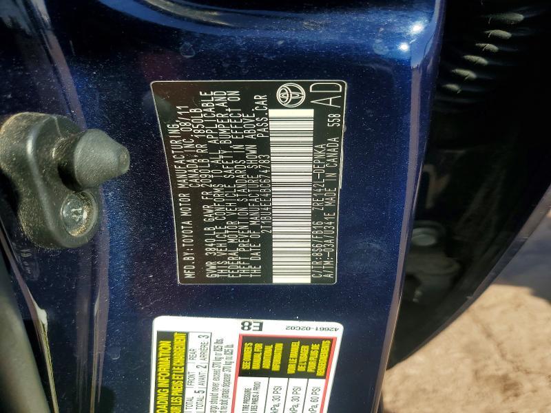 2011 Toyota Corolla Base