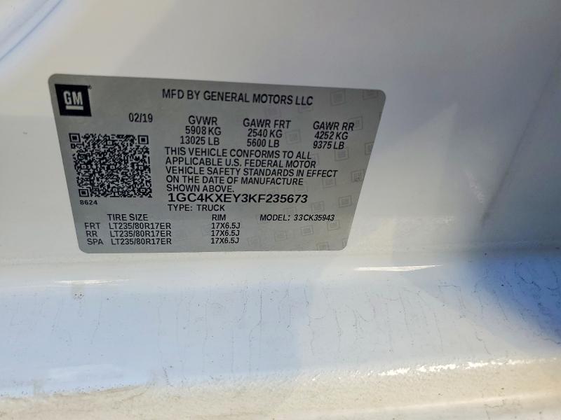 2019 Chevrolet Silverado K3500 ltz