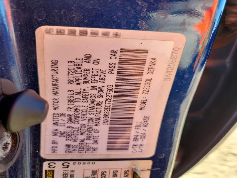 2007 Toyota Corolla ce