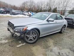 2016 Mercedes-Benz C 300 4matic en venta en North Billerica, MA