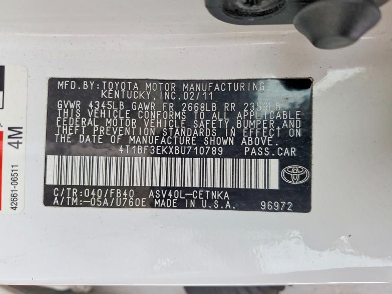 2011 Toyota Camry Base
