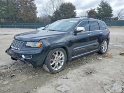 Jeep salvage cars for sale: 2015 Jeep Grand Cherokee Summit