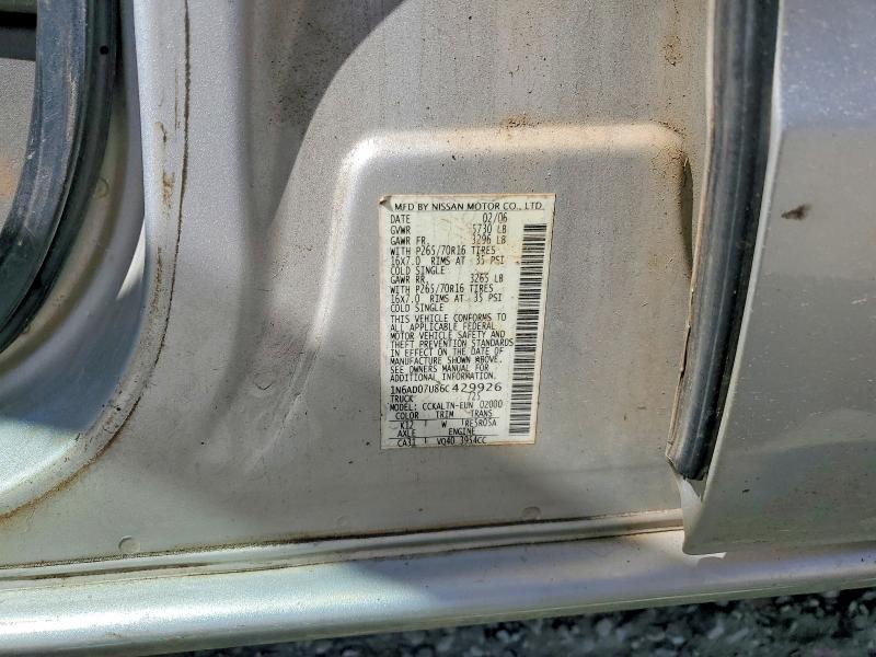 2006 Nissan Frontier Crew Cab LE