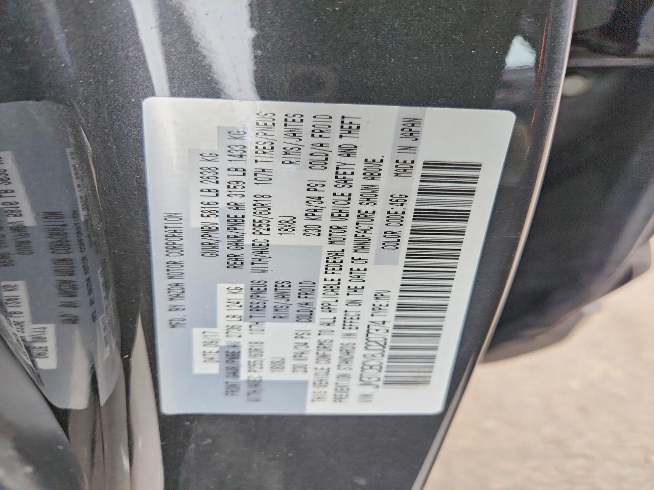 2018 Mazda Cx-9 Touring