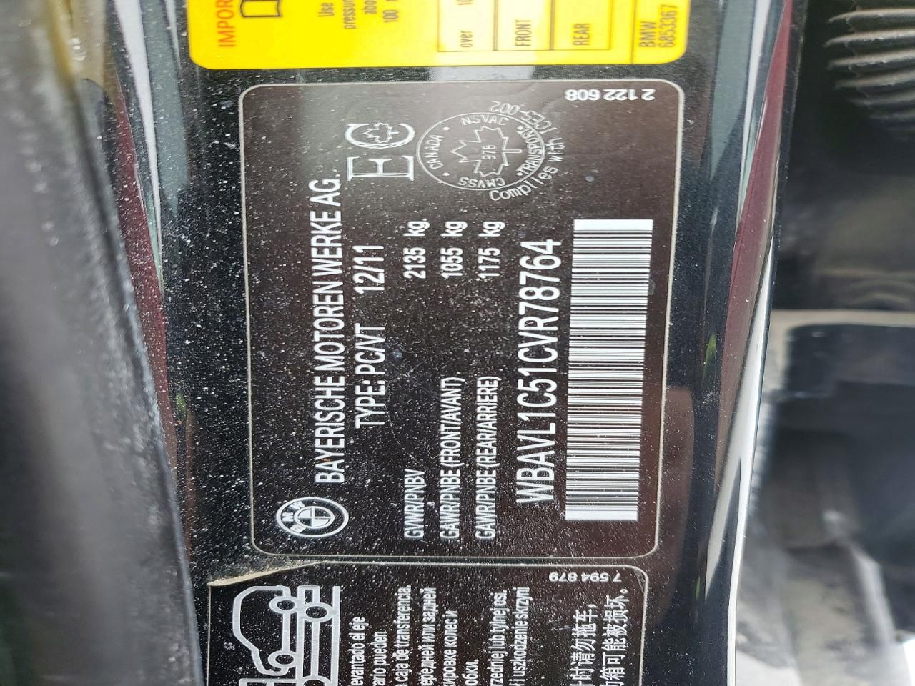 2012 BMW X1 Xdrive28i