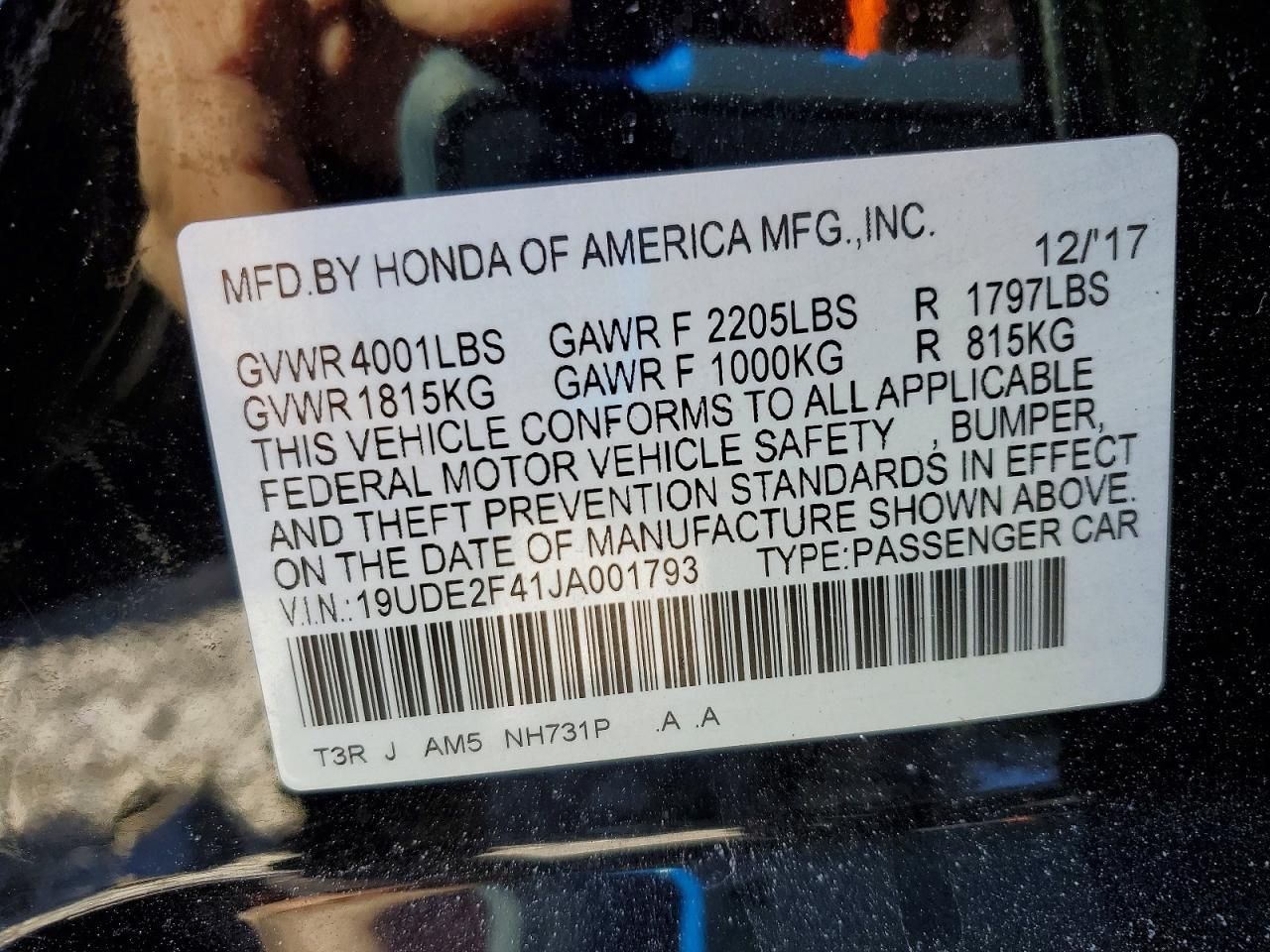 2018 Acura Ilx Special Edition