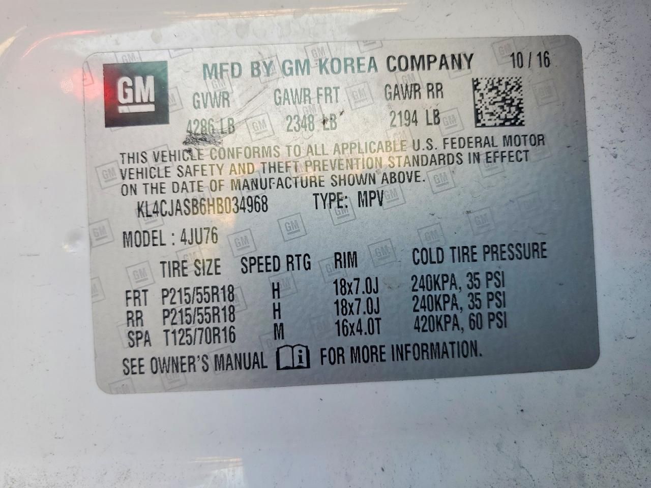 2017 Buick Encore Preferred