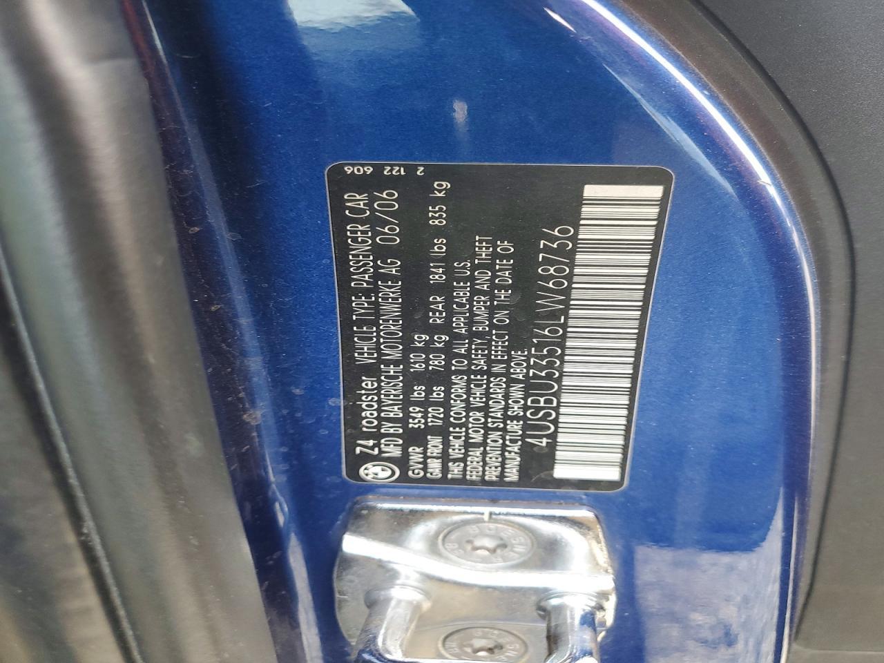 2006 BMW Z4 3.0