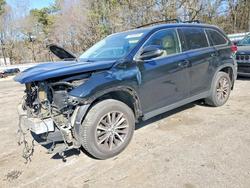 Salvage cars for sale from Copart Austell, GA: 2019 Toyota Highlander se
