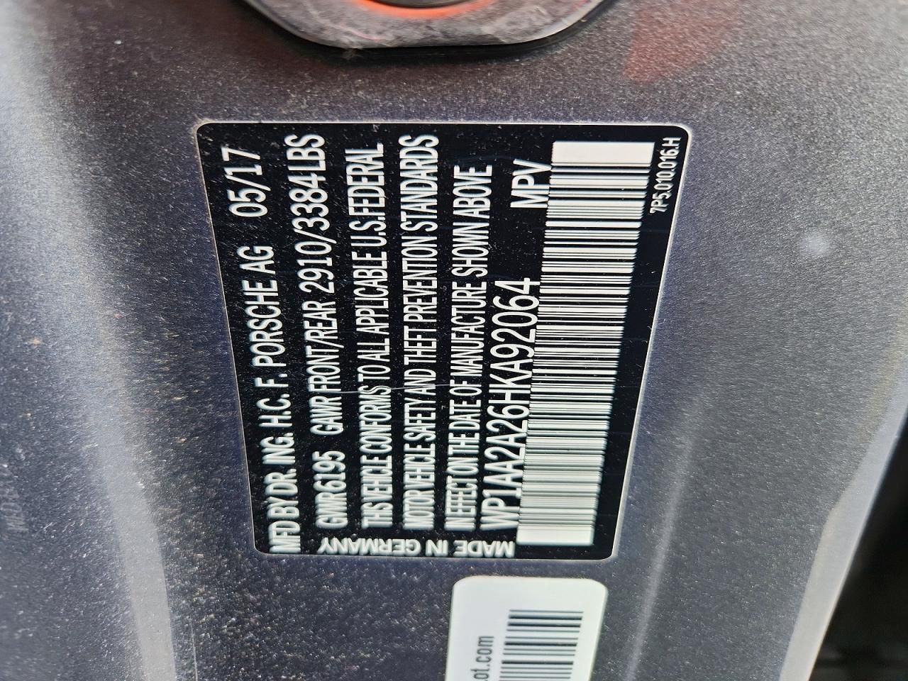 2017 Porsche Cayenne