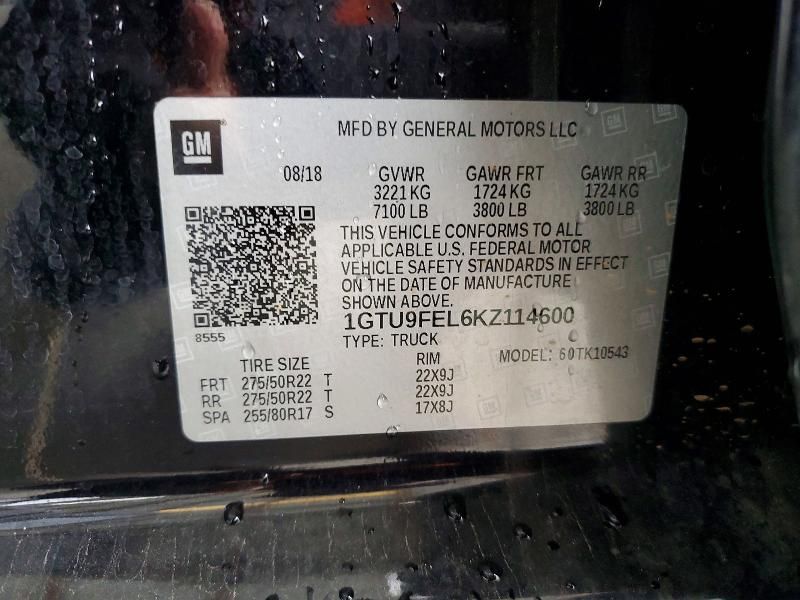 2019 GMC Sierra K1500 Denali