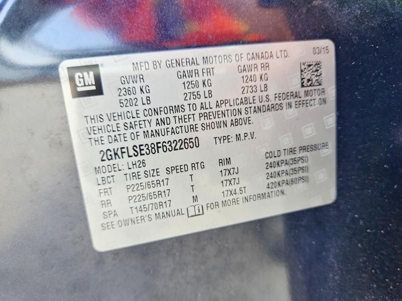 2015 GMC Terrain slt