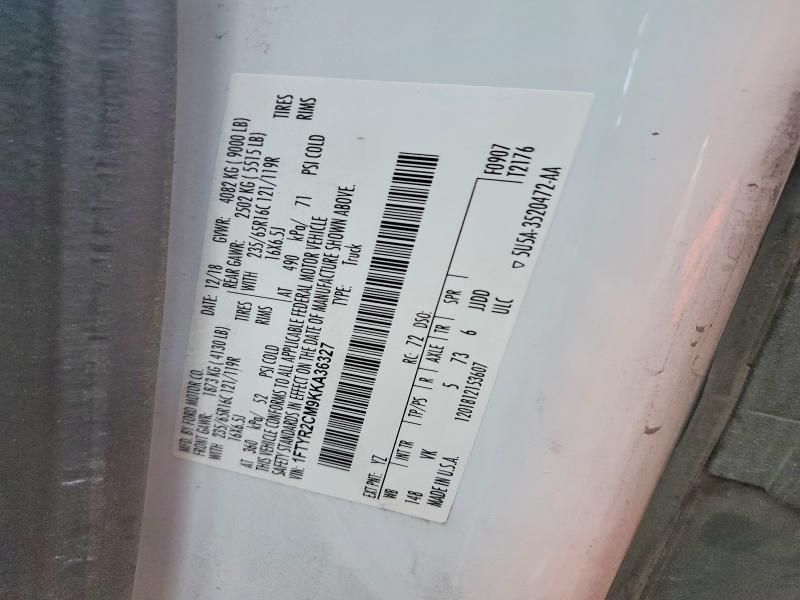 2019 Ford Transit T-250