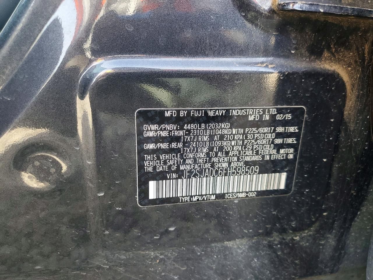 2015 Subaru Forester 2.5i Premium