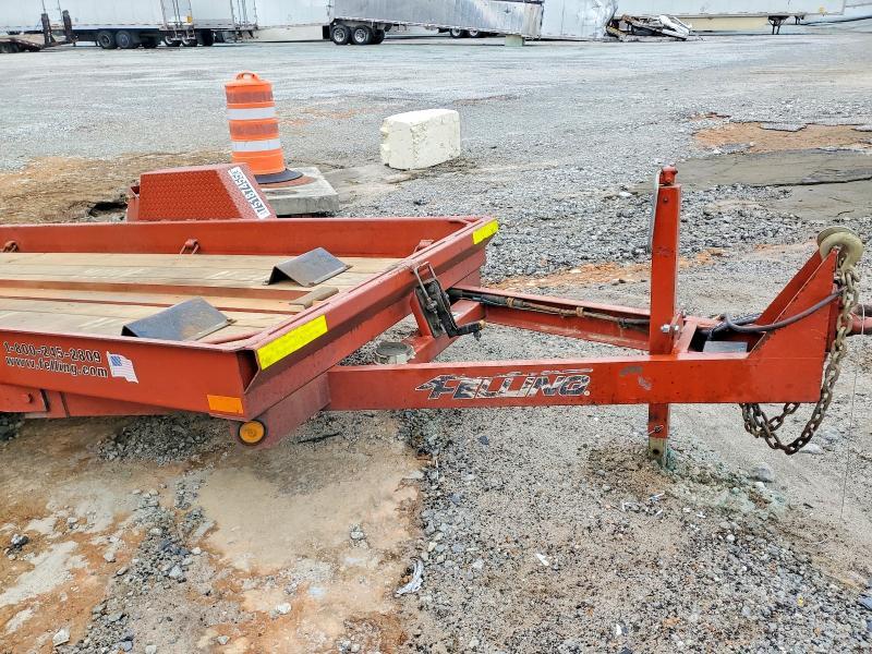 2015 Felling FT-6-T-1 Tilt Deck Equipment Trailer