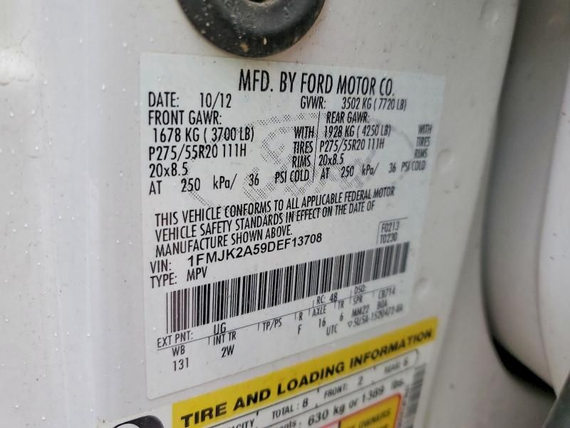 2013 Ford Expedition el Limited