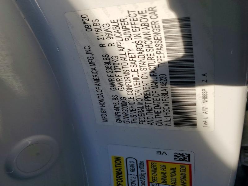 2020 Honda Accord Sport