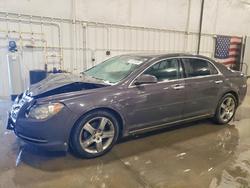 Chevrolet salvage cars for sale: 2012 Chevrolet Malibu 1LT