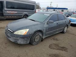 Salvage cars for sale from Copart Ham Lake, MN: 2006 Honda Accord lx