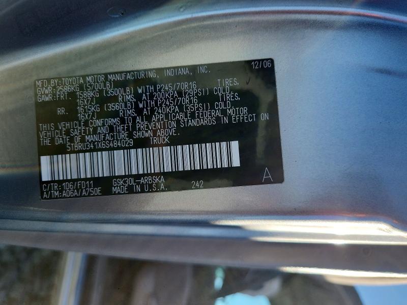 2006 Toyota Tundra Access Cab SR5