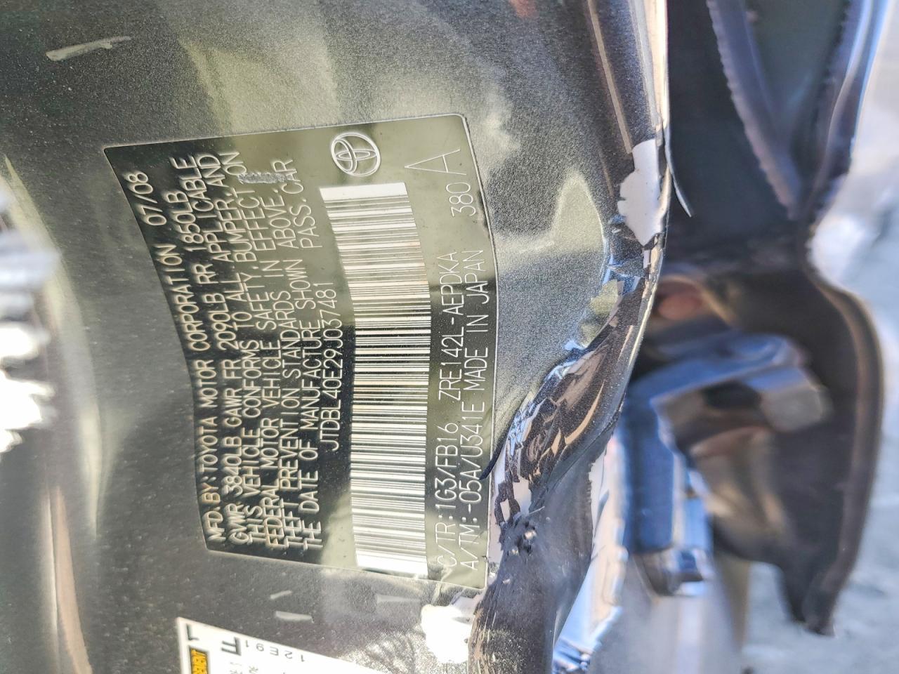 2009 Toyota Corolla Base