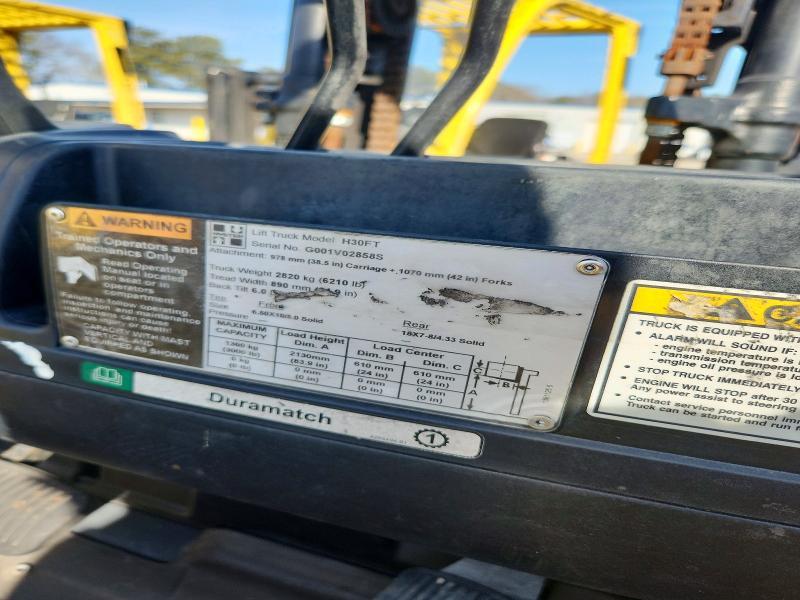 2018 Hyster Forklift