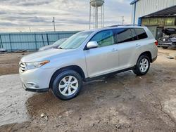 Toyota Highlander Base salvage cars for sale: 2012 Toyota Highlander Base
