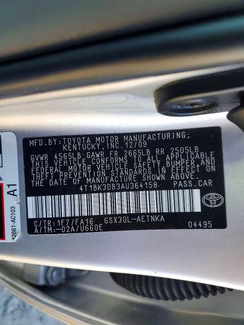 2010 Toyota Avalon xl