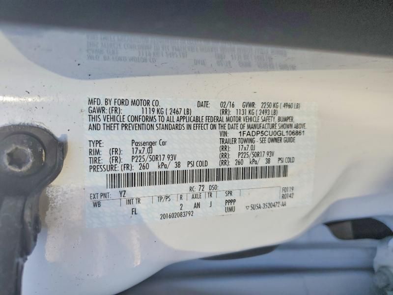 2016 Ford C-max Premium sel