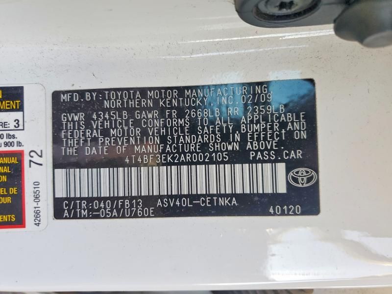 2010 Toyota Camry Base