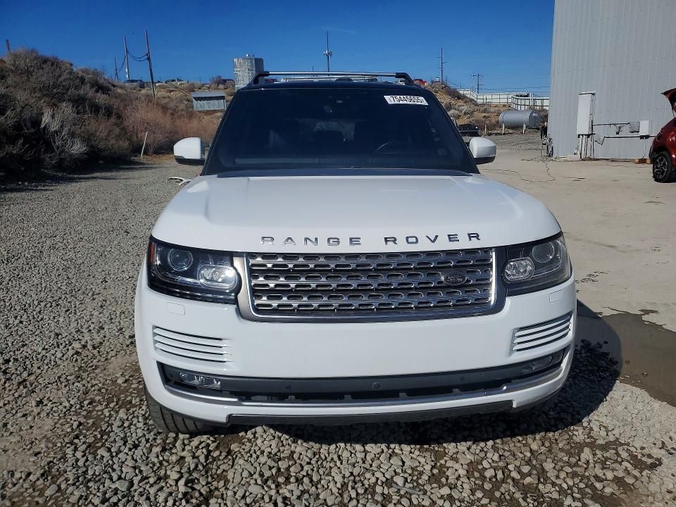 2017 Land Rover Range Rover Supercharged